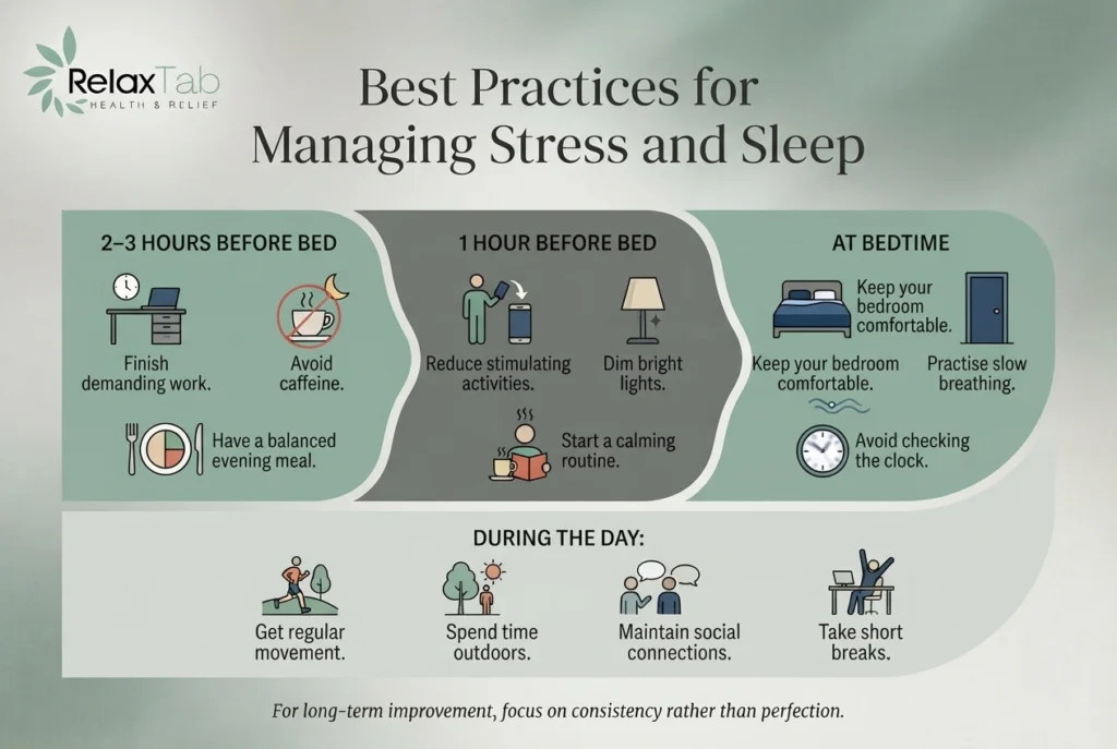 how stress affects your body and sleep