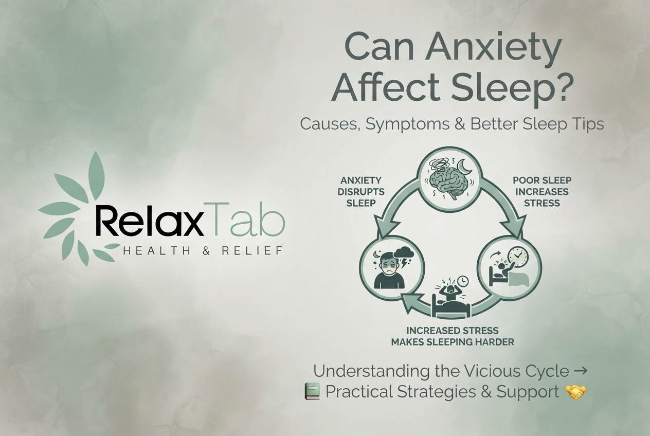 can anxiety affect sleep